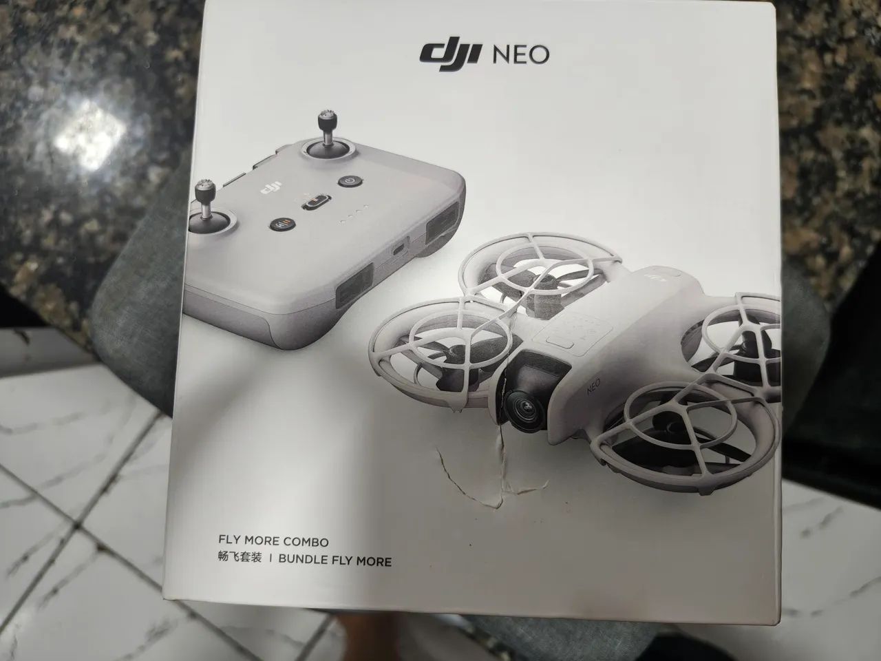 Drone DJI NEO C/ 3 BATERIAS E CONTROLE - Foto 3