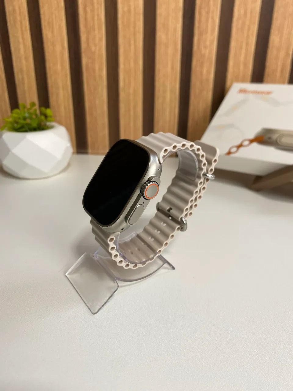 Smartwatch Ultra + Pulseira Extra de BRINDE - Foto 4