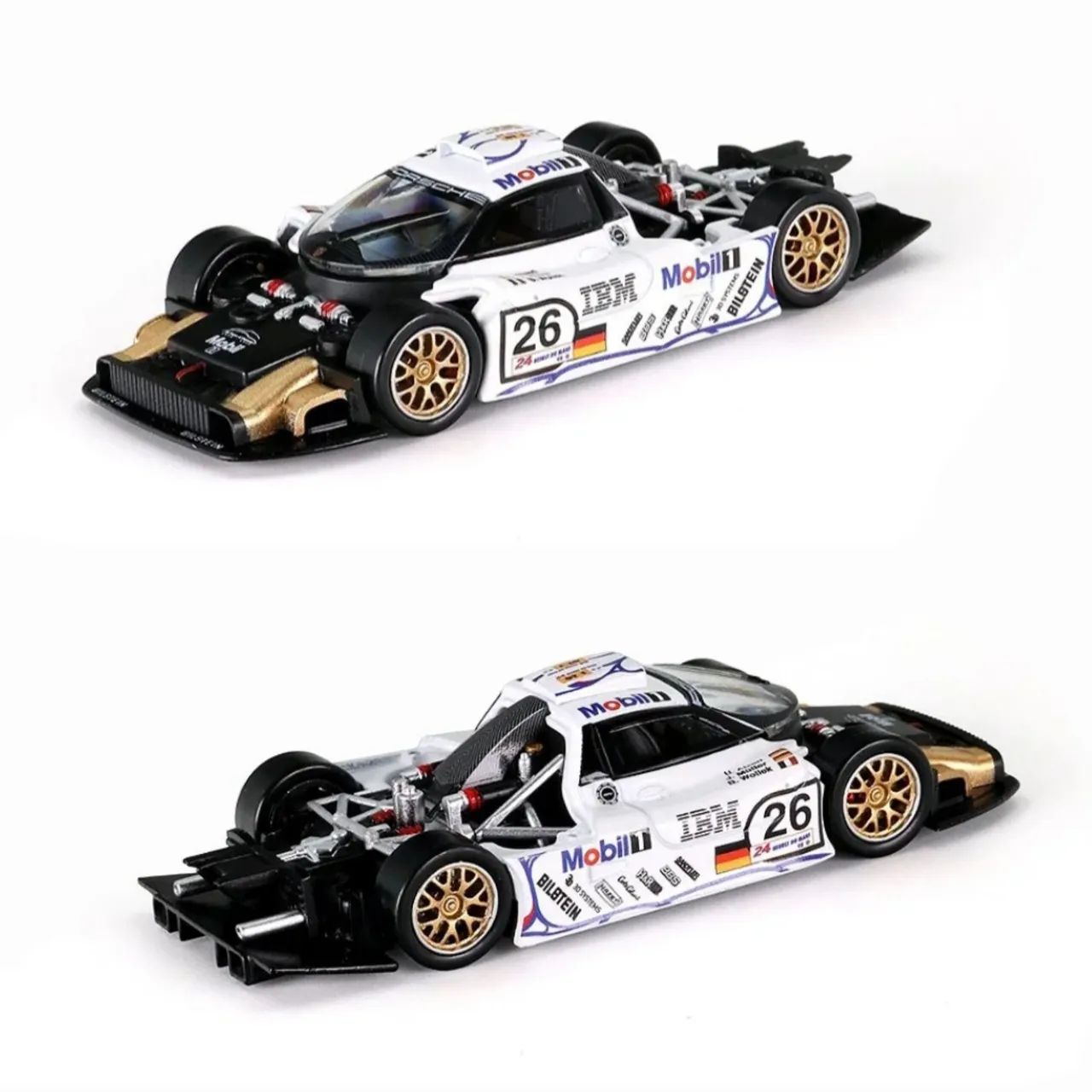 Thrends Hobby Porsche 911 GT1 LM 1998 - TH 1:64 Miniatura