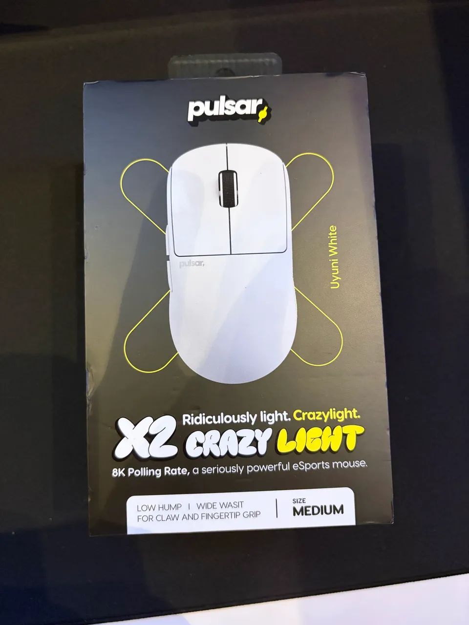 Mouse Pulsar X2 Crazylight Médio - Branco - Foto 2