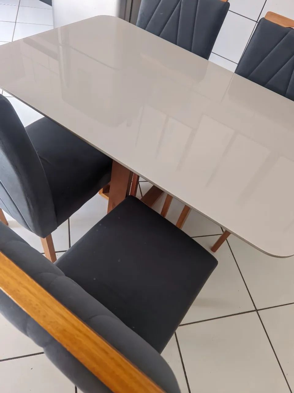 Mesa de jantar de vidro  - Foto 3