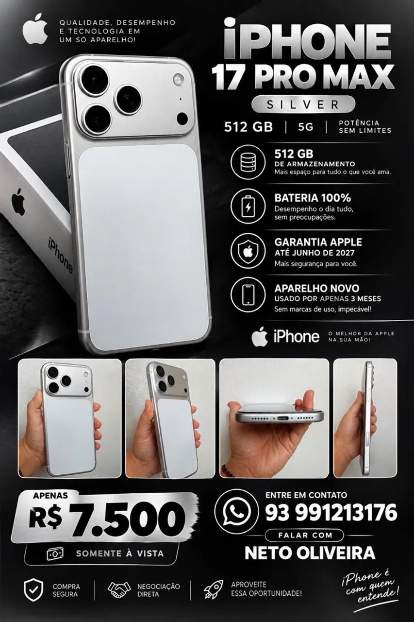 Iphone 17 Pro max 