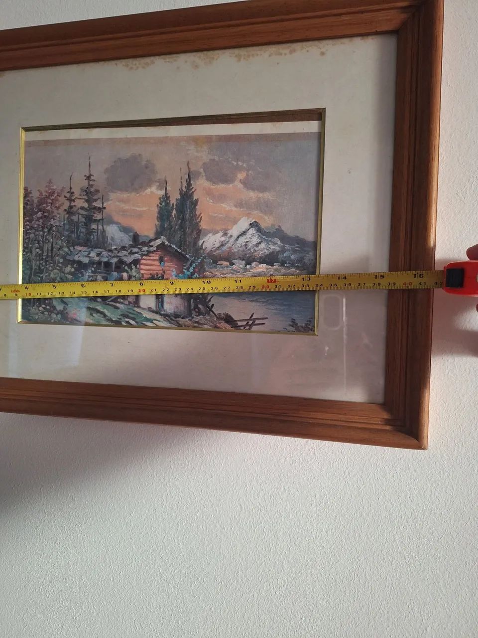 Quadro  clássico antigo paisagem - Foto 4