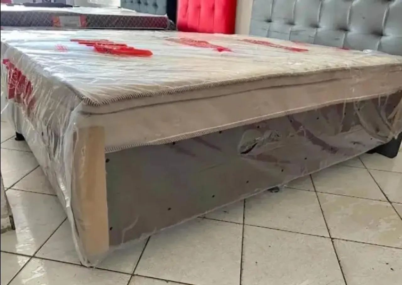 CAMA COM PILLOW EM PROMOÇÃO 