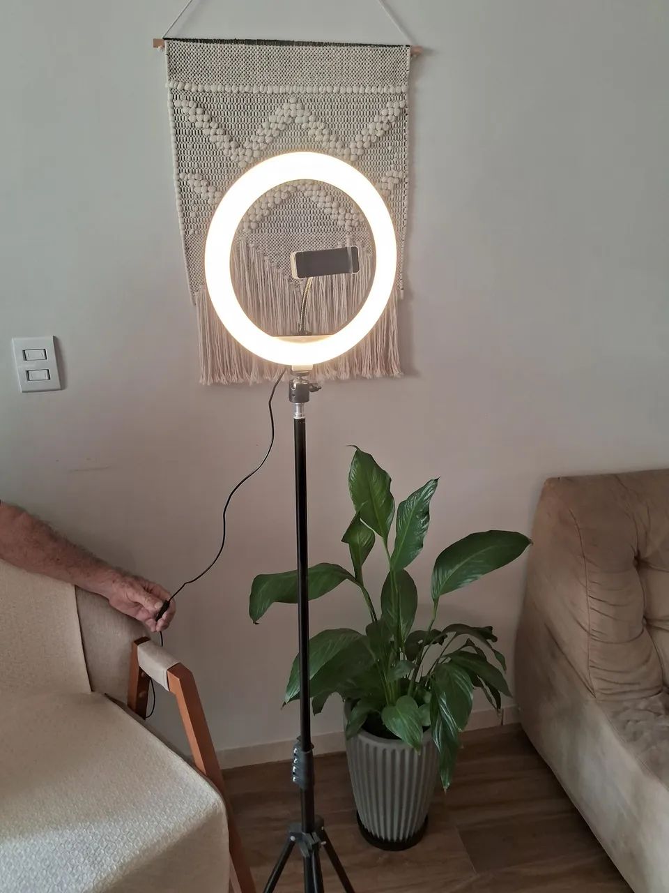 Ring Ligth Led Cores Quentes e Frias