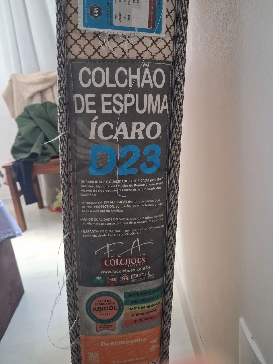 Colchão semi-novo para mini-cama - Foto 2