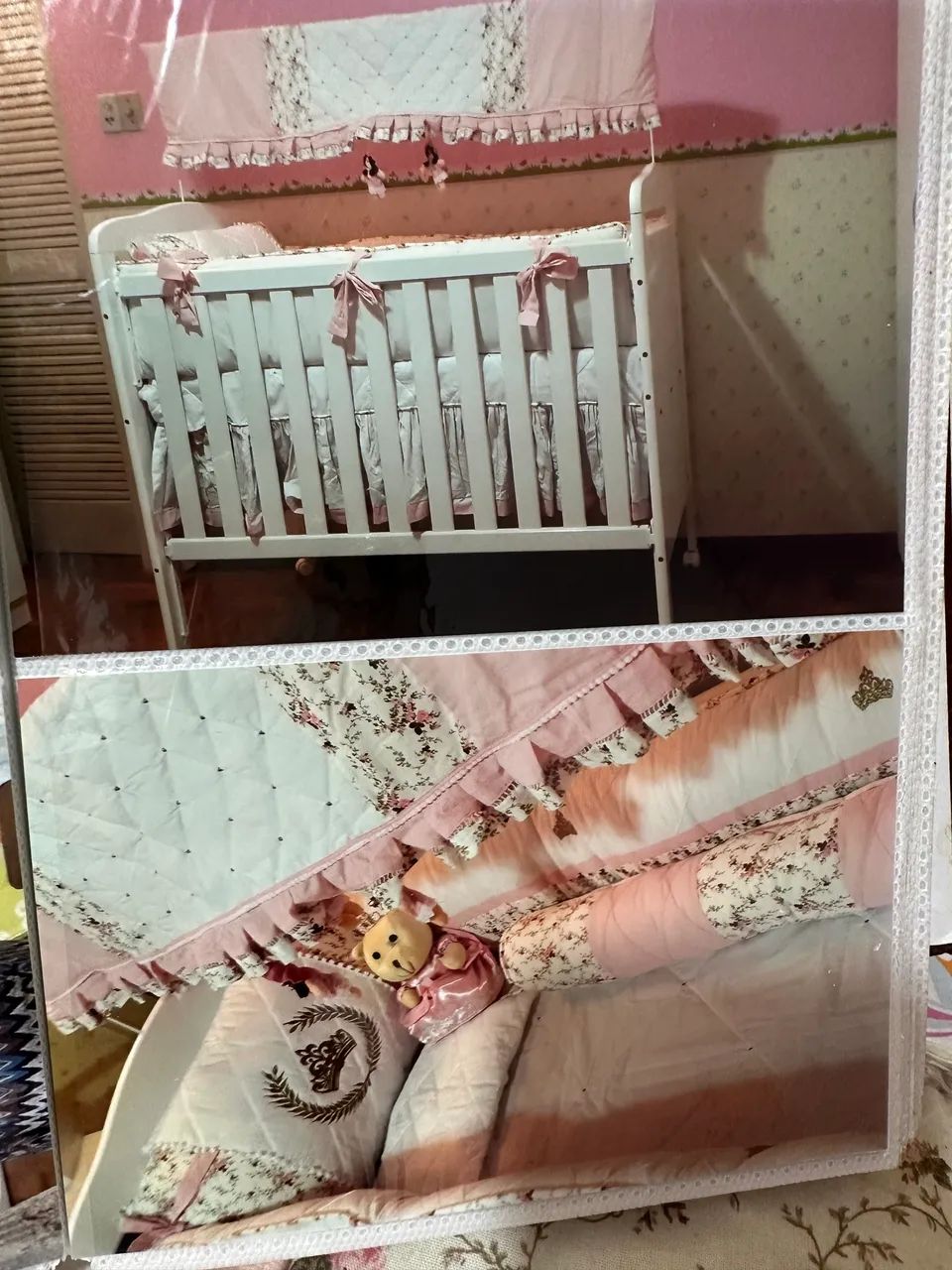 Kit berço e cama babá luxo