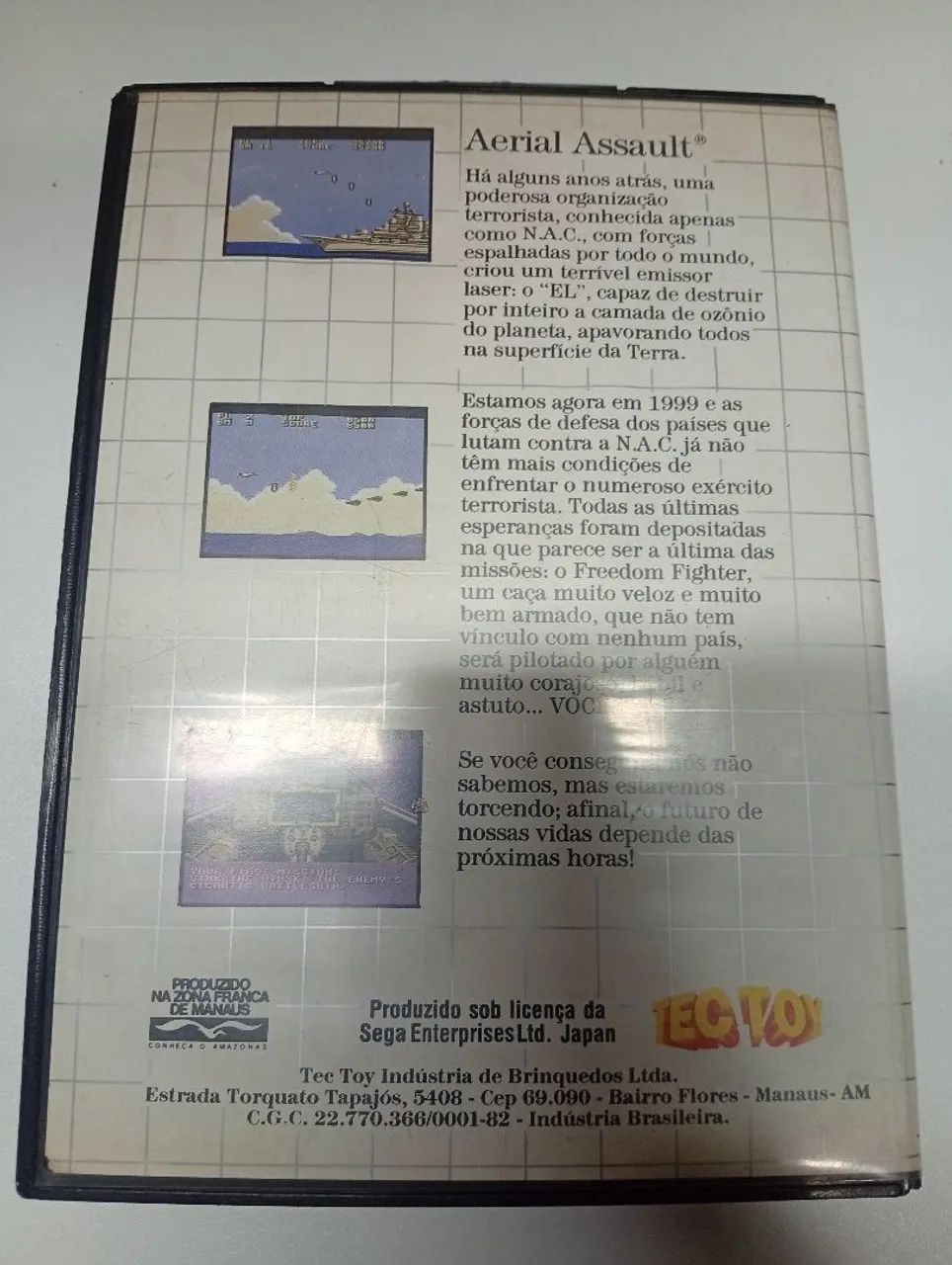 Aerial Assault master system tectoy - Foto 2
