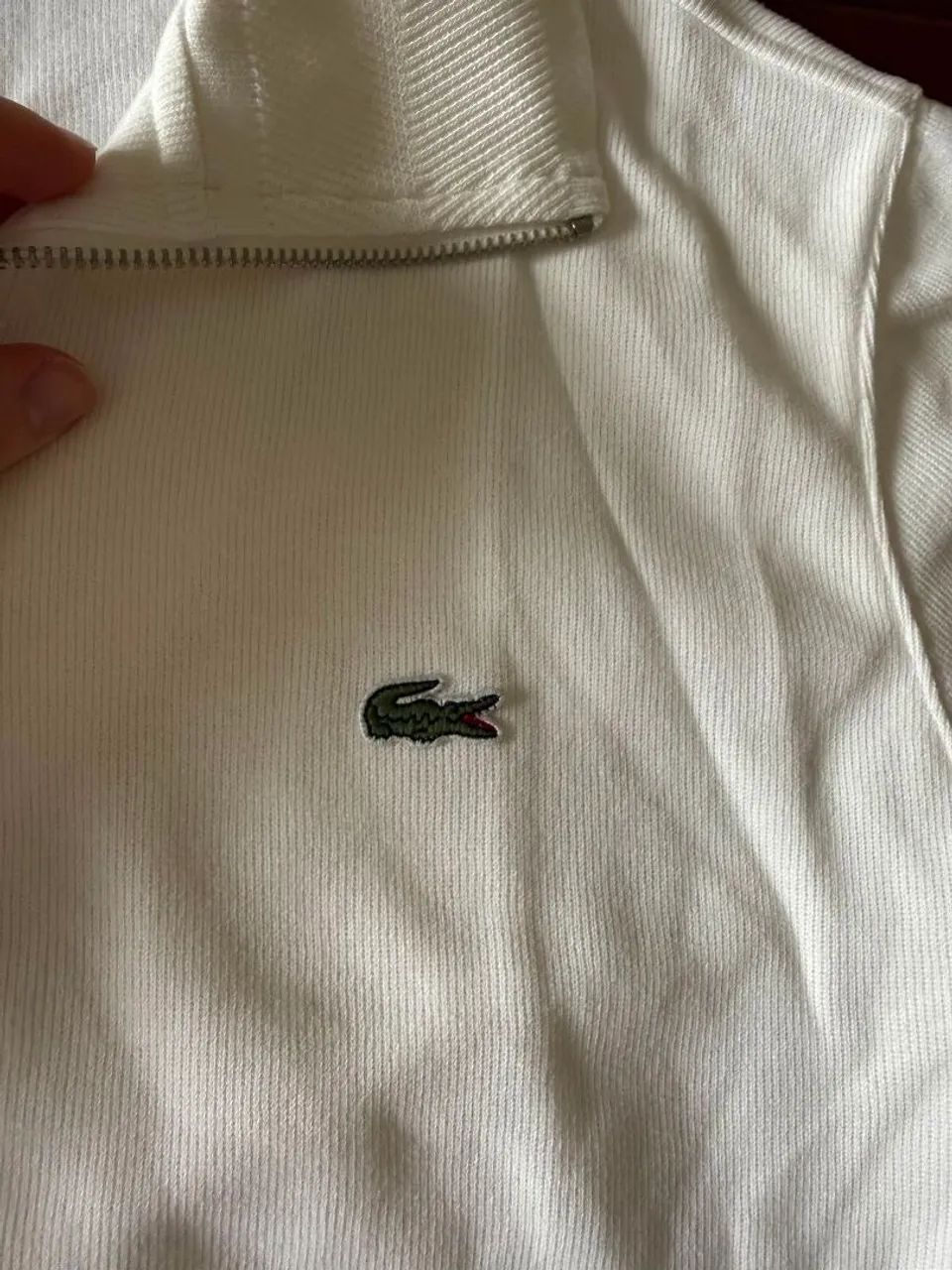 Quarter Zip Lacoste Tamanho M  - Foto 4
