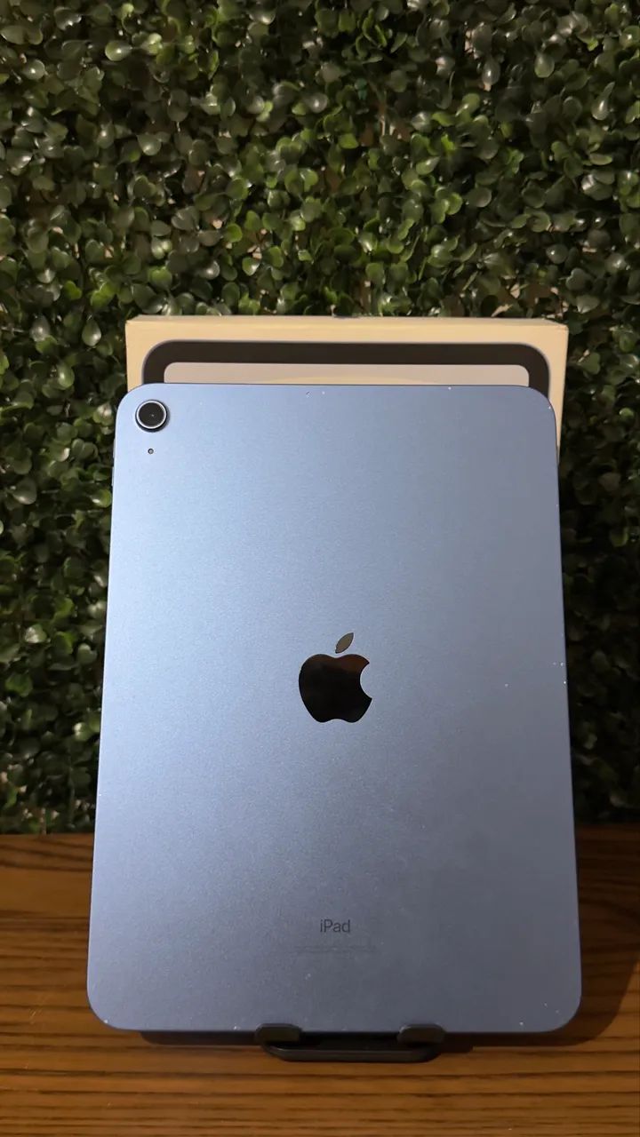 iPad 10 Azul Impecável Completo
