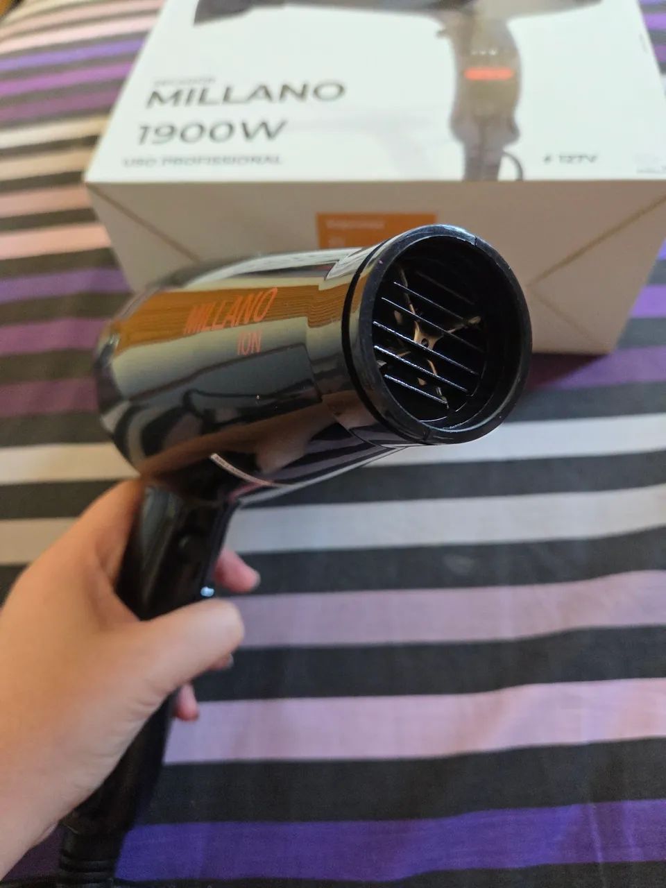 Secador profissional Millano 1900W 127V - Foto 4