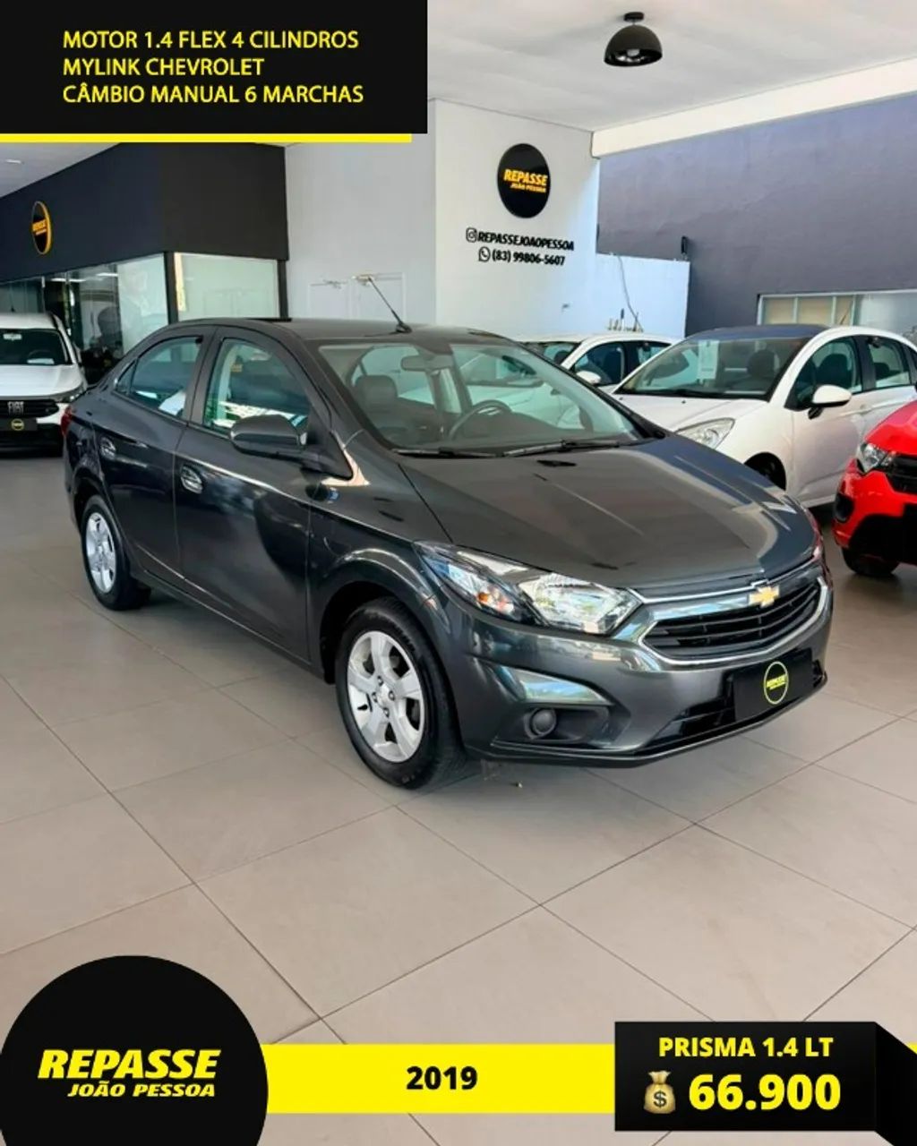 Chevrolet Prisma PRISMA Sed. LT 1.4 8V FlexPower 4p 2019