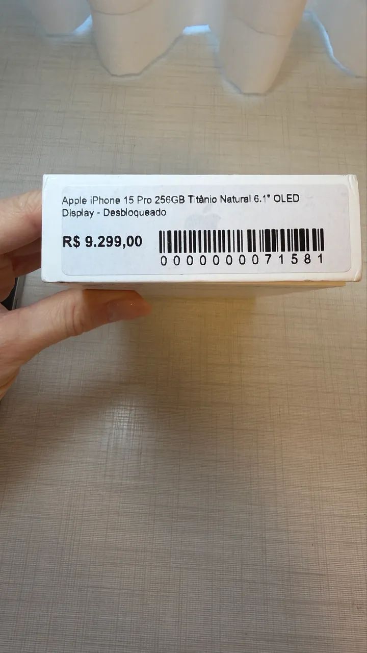 Iphone 15 Pro - totalmente original e praticamente novo  - Foto 3