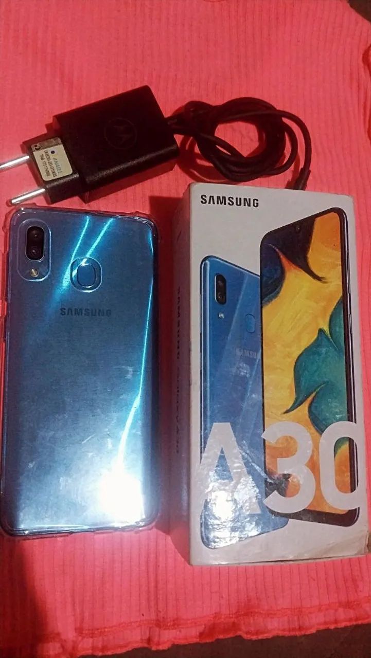 Celular sansung a30 64GB passo cartão com taxa! - Foto 2