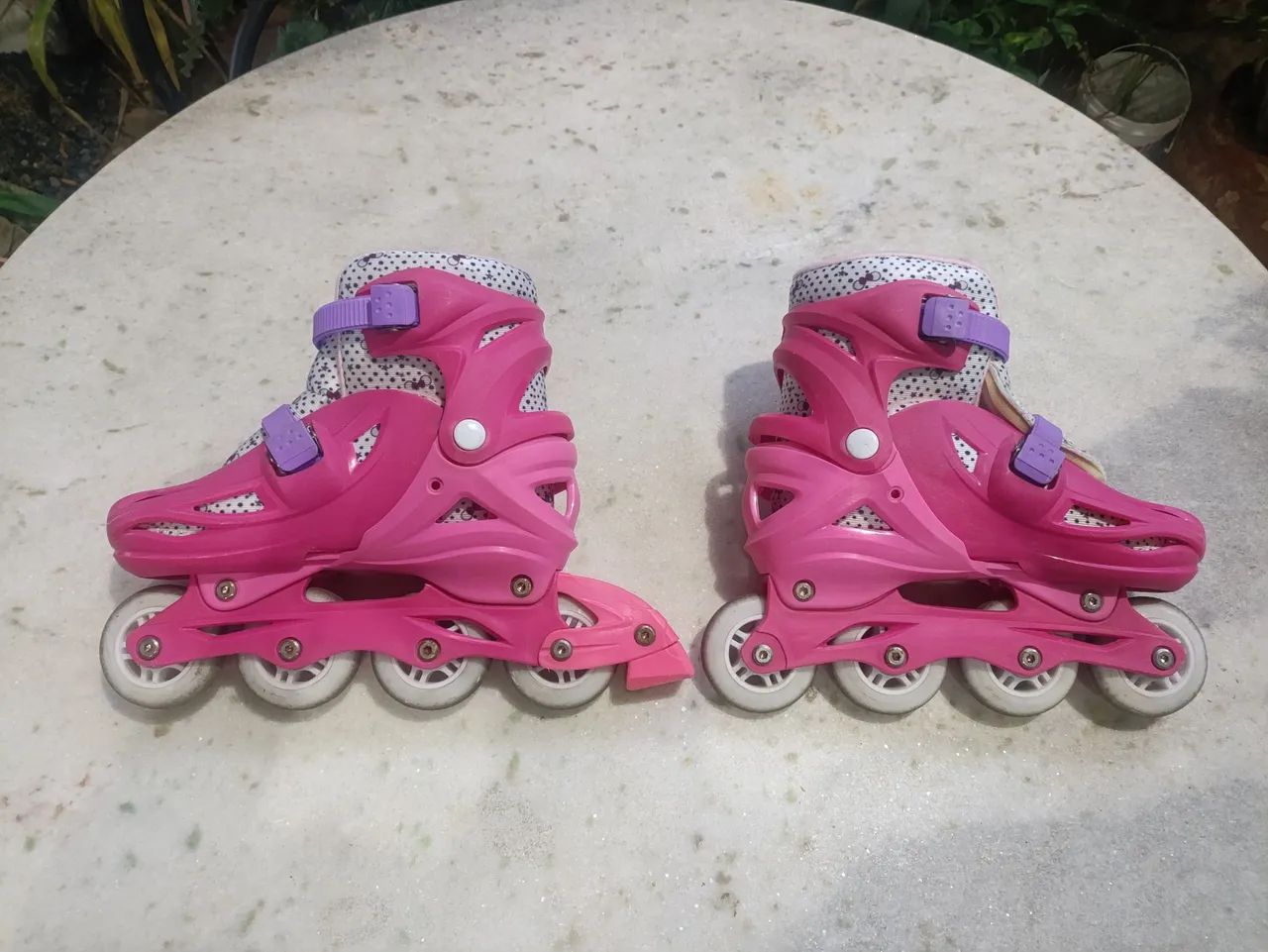 Patins infantil usado uma vez 