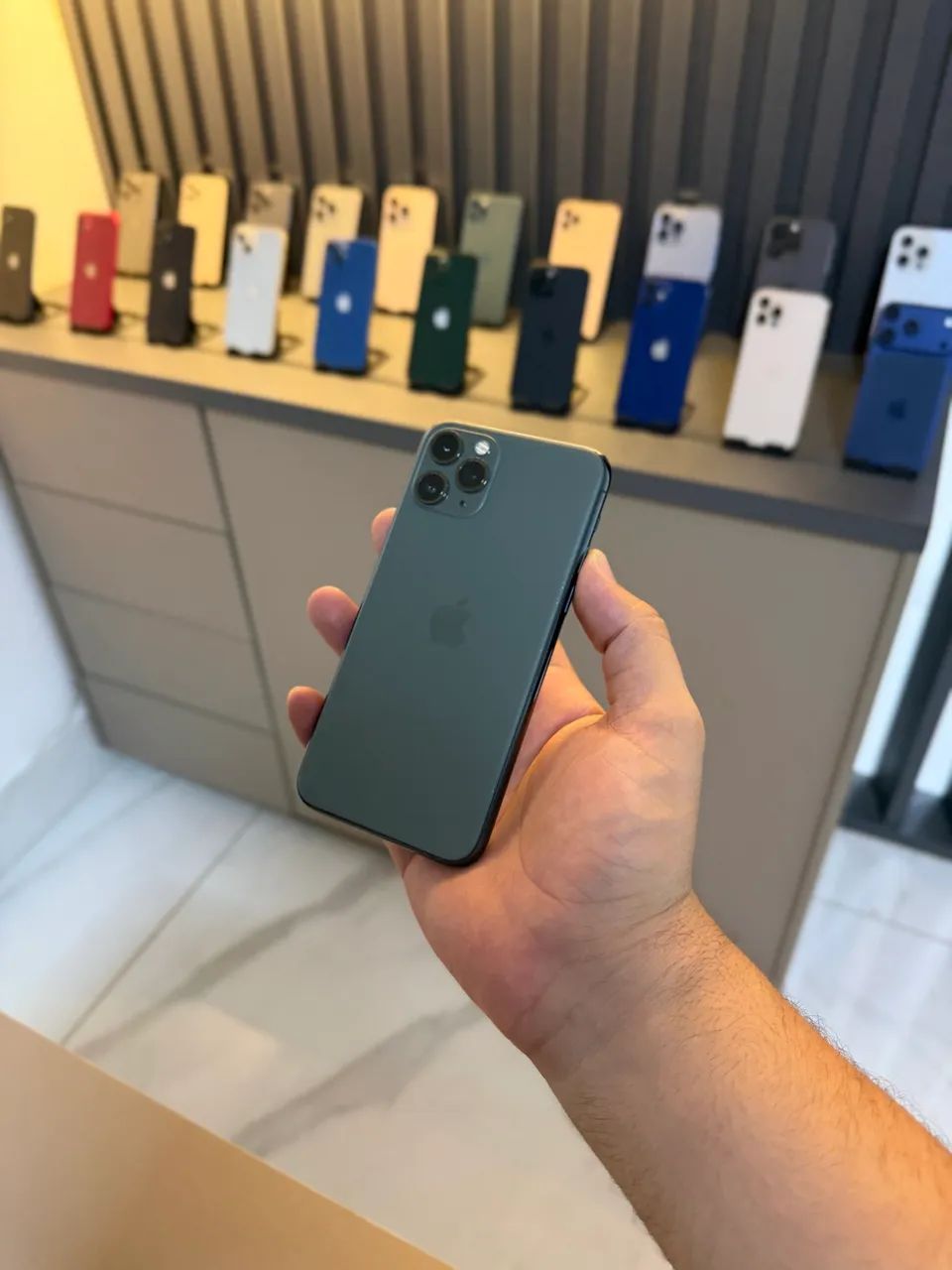 iPhone 11 Pro Max Face ID off tela nova