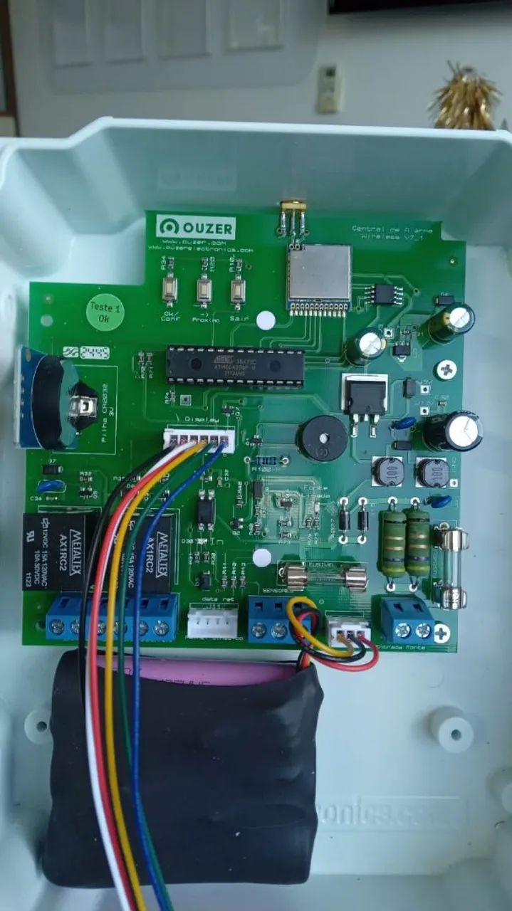 Central e Detector de Fumaça Wireless - Foto 2