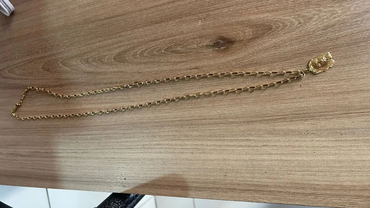 Ouro 18k . 10.2 grama 70 cm - Foto 2