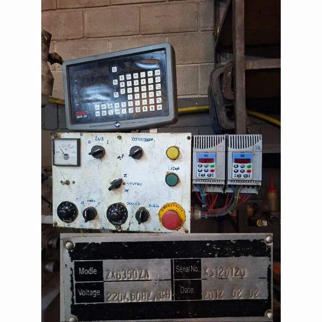 Fresadora Combinada ZX6350Z ISO 40 NOVA CUSTA 142.000,00