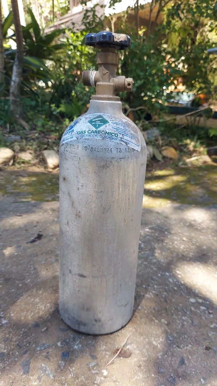 Cilindro de Co2 alumínio 