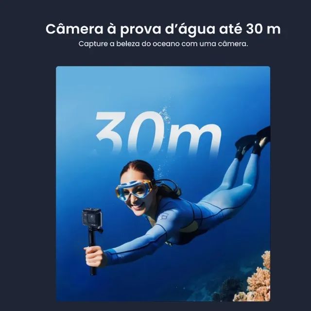 Câmera de Ação SJCAM SJ8 Pro 4K com EIS e WiFi - Foto 5