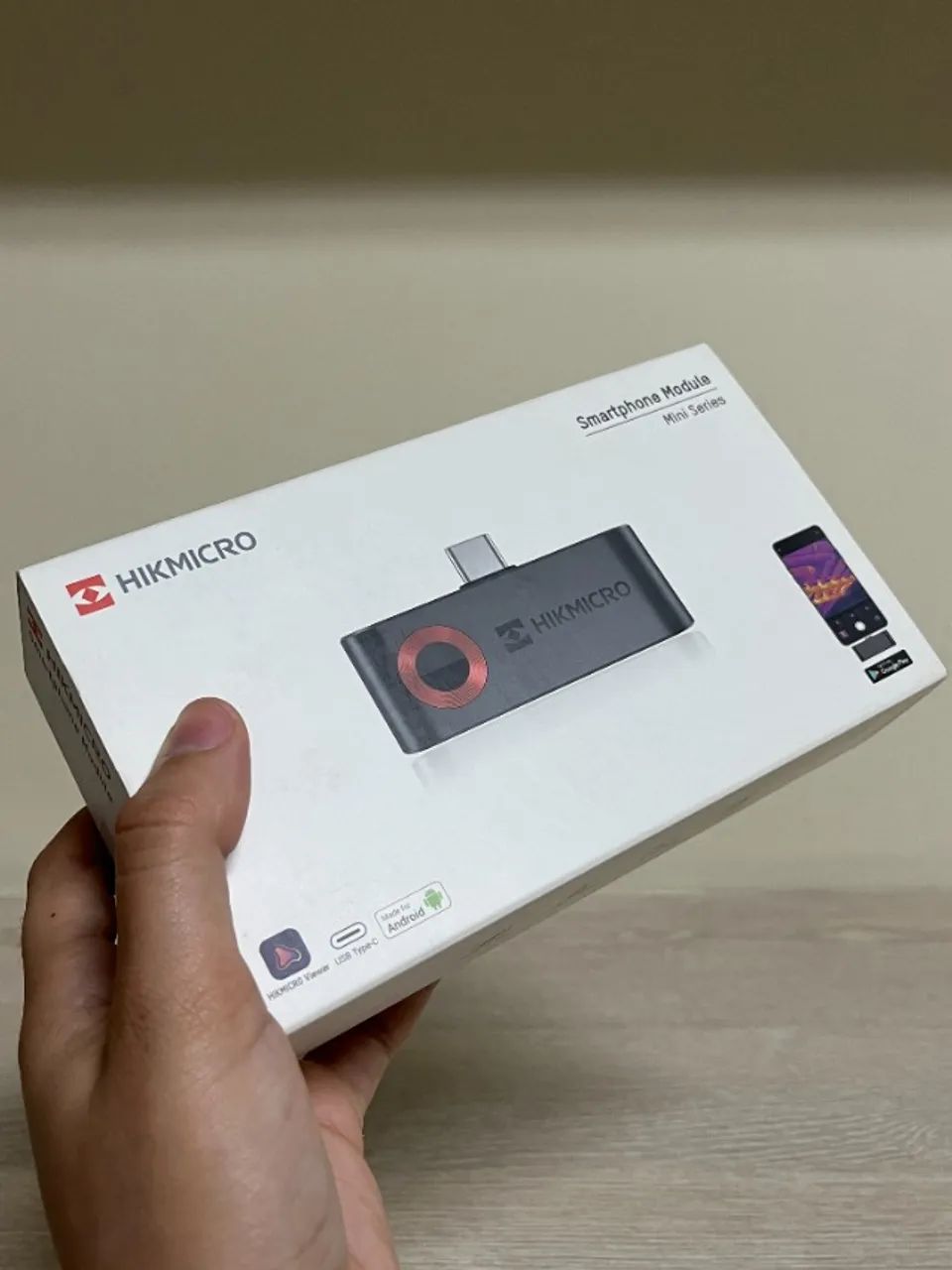 Câmera Termográfica para Celular Hikmicro Mini1 USB-C - Nova, Lacrada, com NF - Foto 3