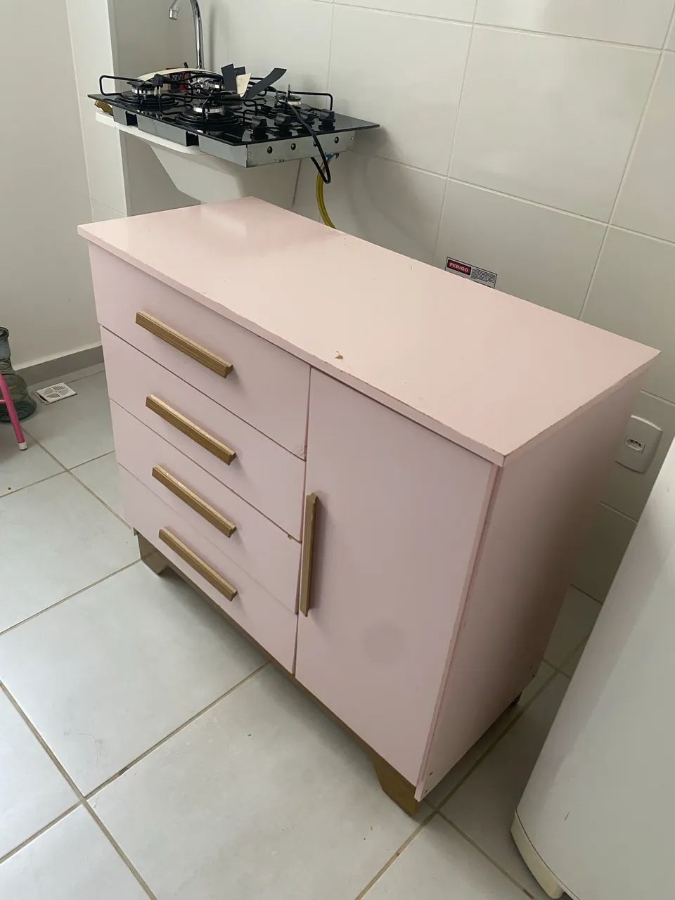 Cômoda Rosa - Foto 2