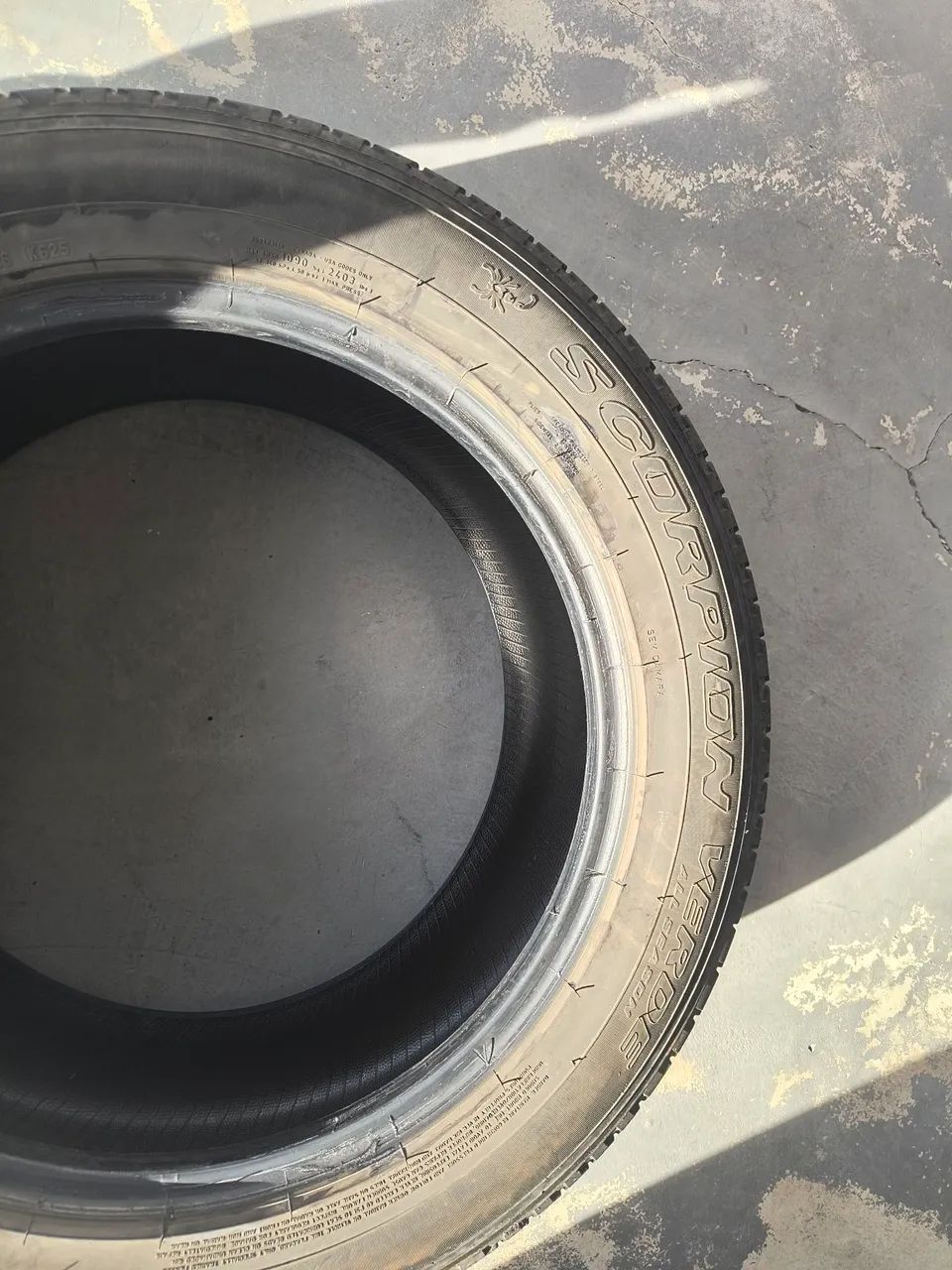 2 Pneus Pirelli Scorpion Amarok 255/55/R19  - Foto 3