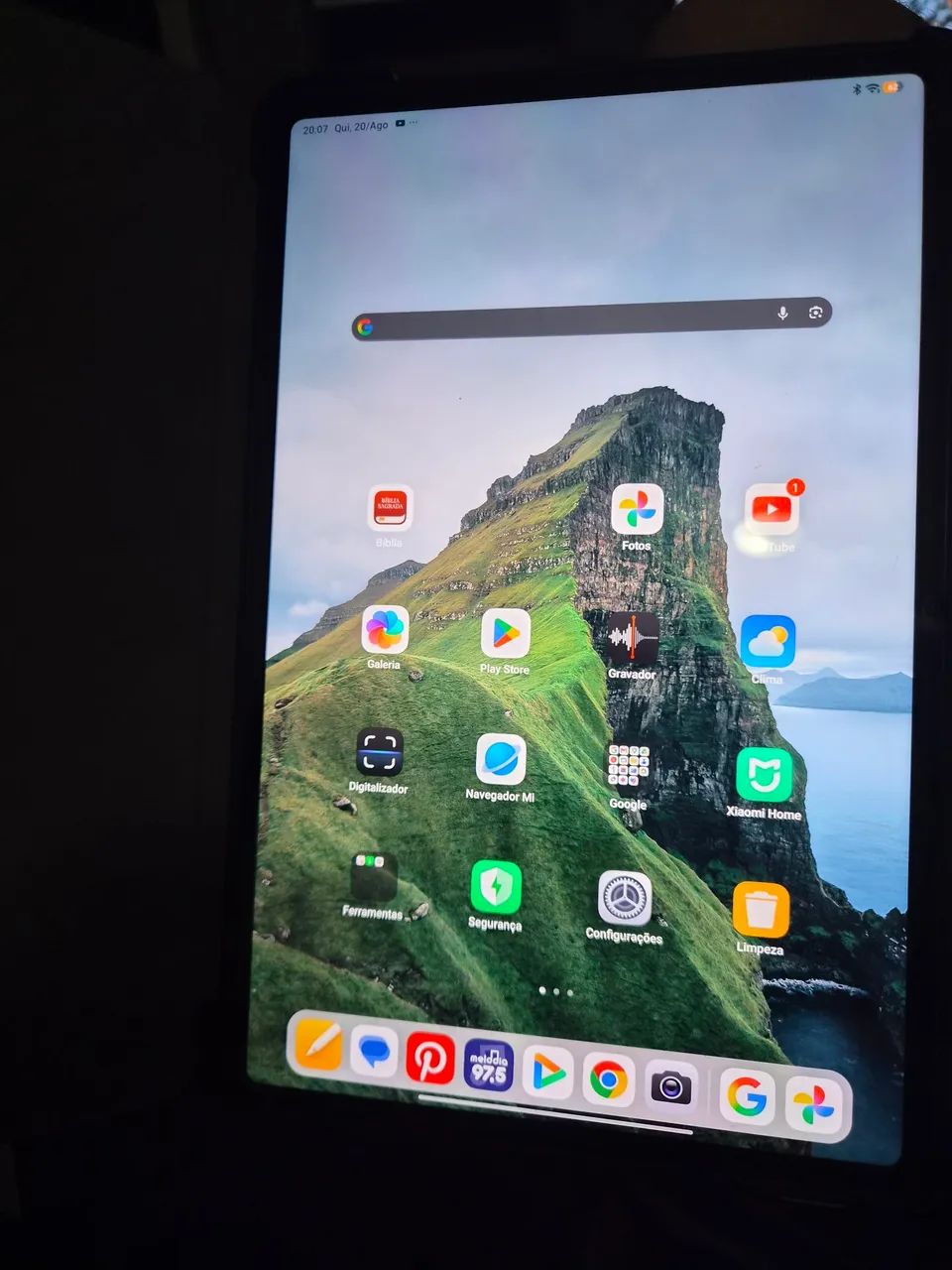 Tablet Poco M1 Xaomi 256gb 8 de ram novo com capa - Foto 4