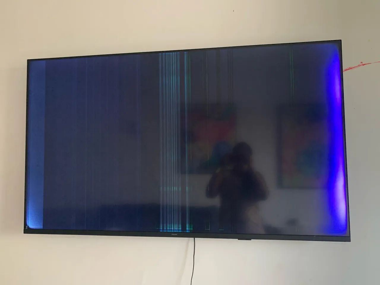 Vendo tv pra retirada de peças Philips 65 polegadas com nota fiscal 