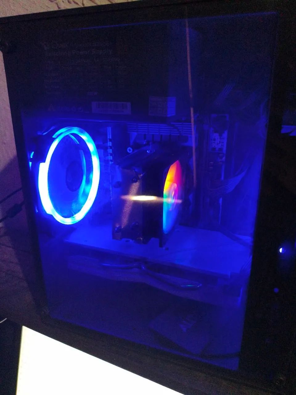 PC GAMER COM MONITOR, HEADSET, MOUSE, TECLADO E MOUSEPAD. - Foto 2