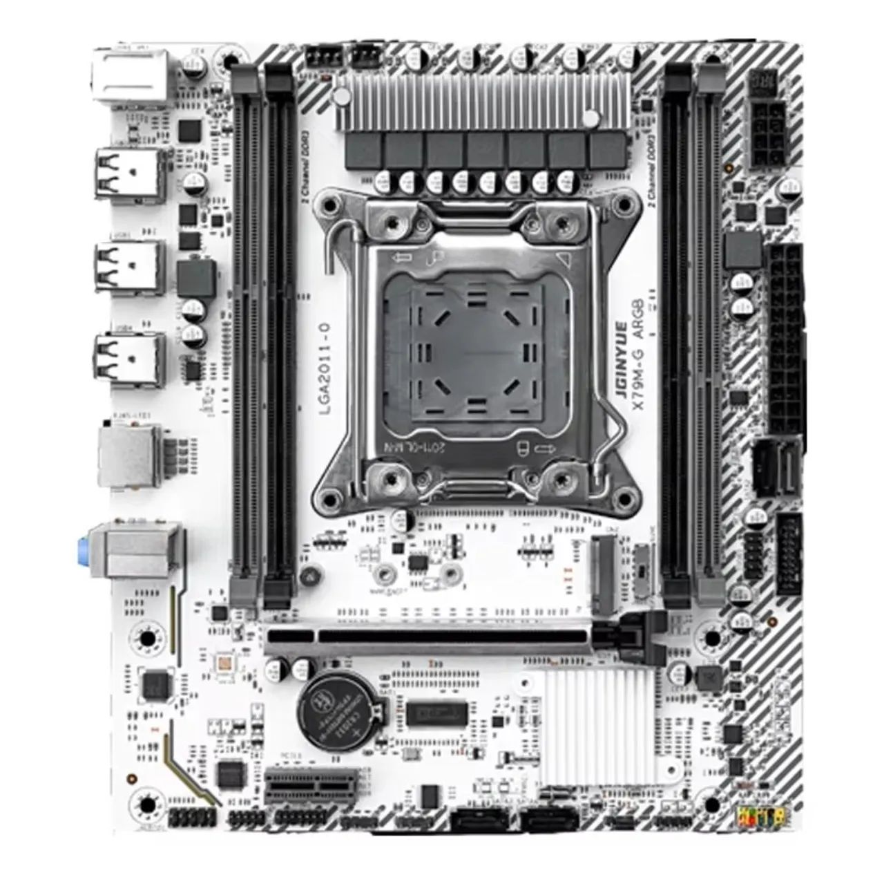 Placa mãe x79m-g arg white - Foto 2