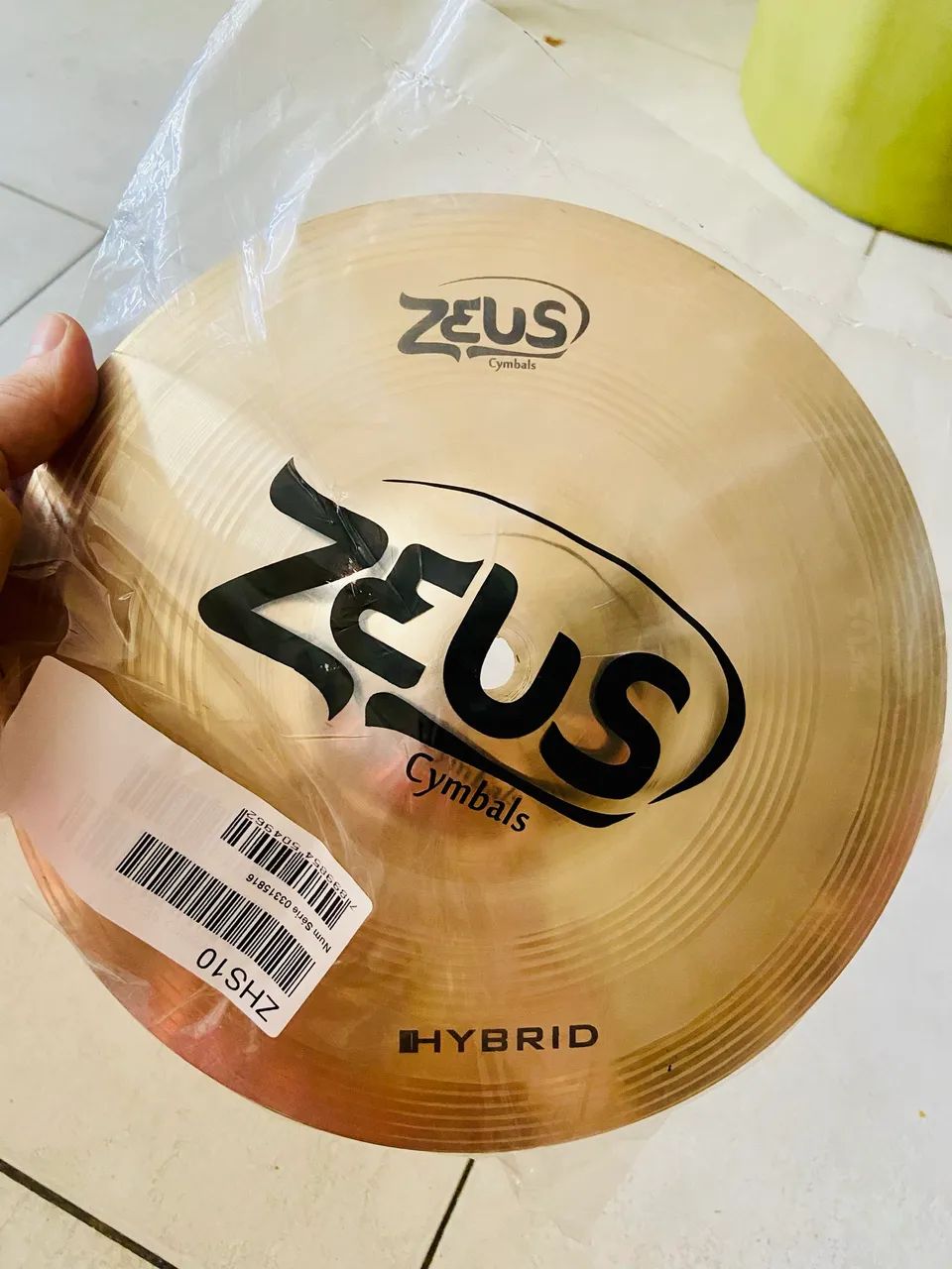 Splash 10 polegadas Zeus Hybrid - Instrumentos musicais - Boa