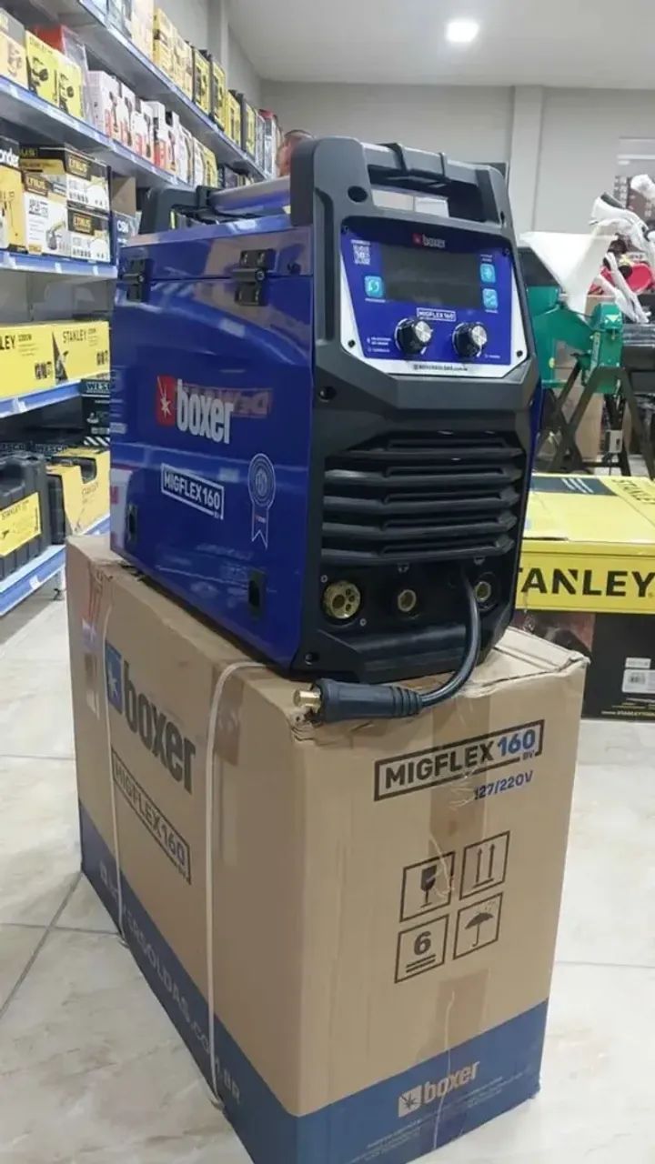 Máquina de Solda Migflex160BV Boxer - Nova - Foto 4