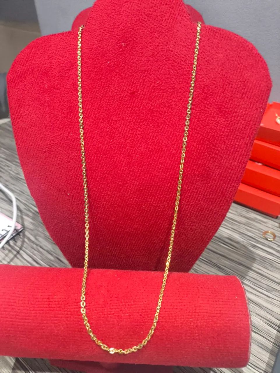 Colar Masculino Banho Ouro 18k 