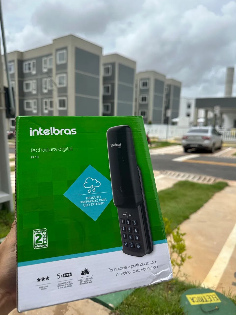 Fechadura intelbras com senha 