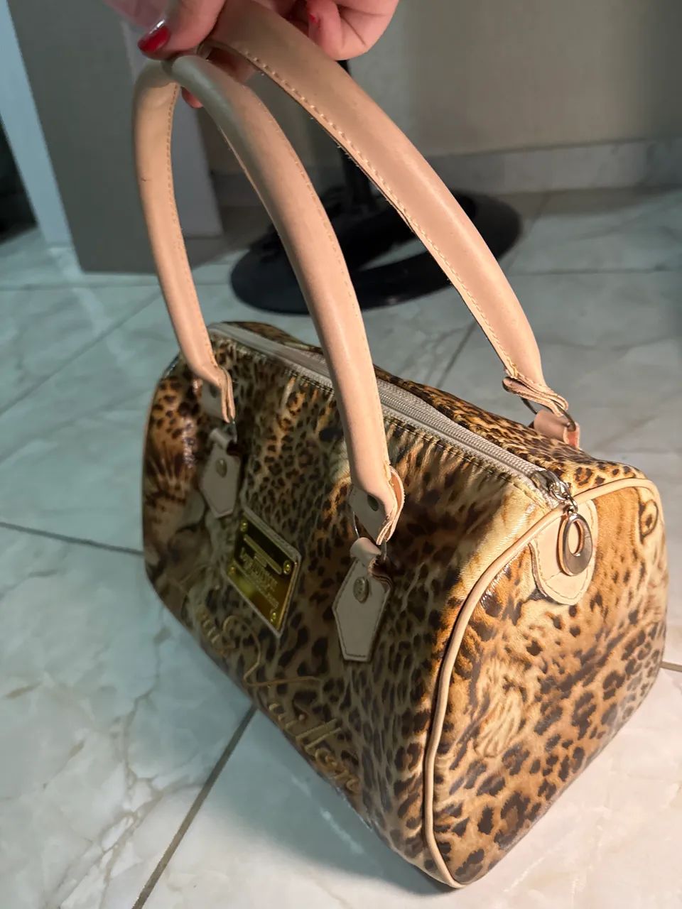 Bolsa logo Louis vuitton oncinha - Foto 4