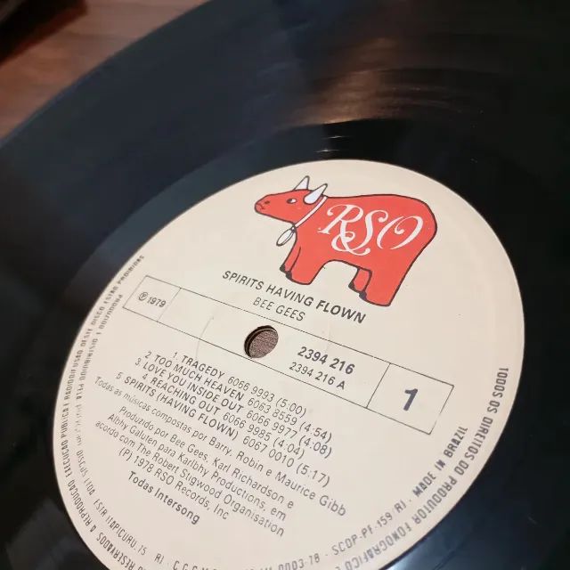 LP Vinil Bee Gees - Spirits Having Flown (1979) - Foto 2
