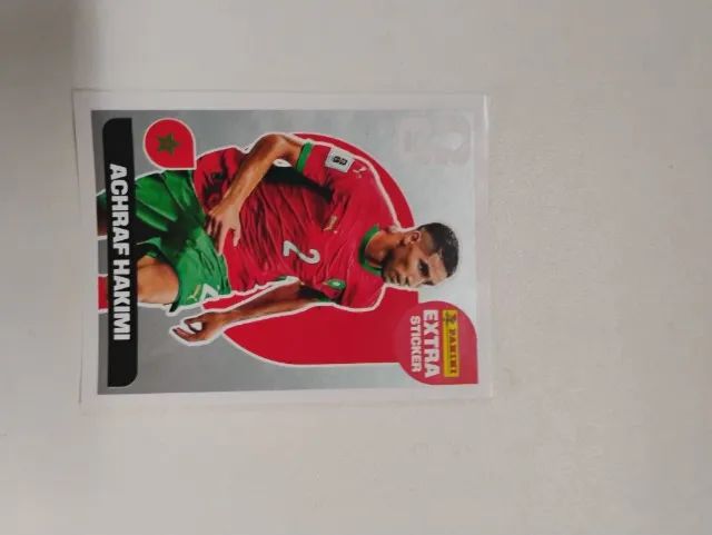 Figurinha da copa 2026 / Hakimi de prata