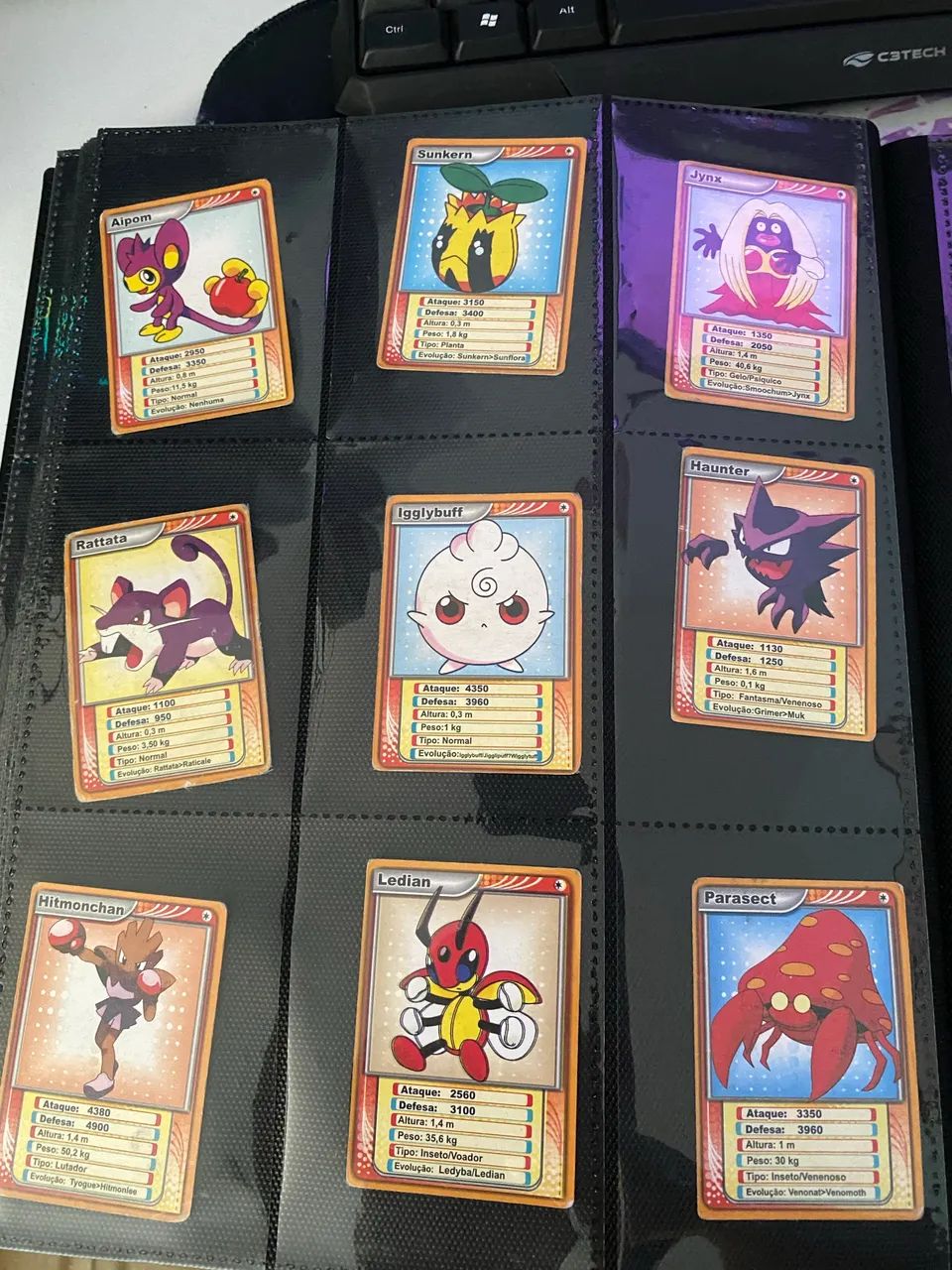 59 cards game de pokemon figuras - Foto 5