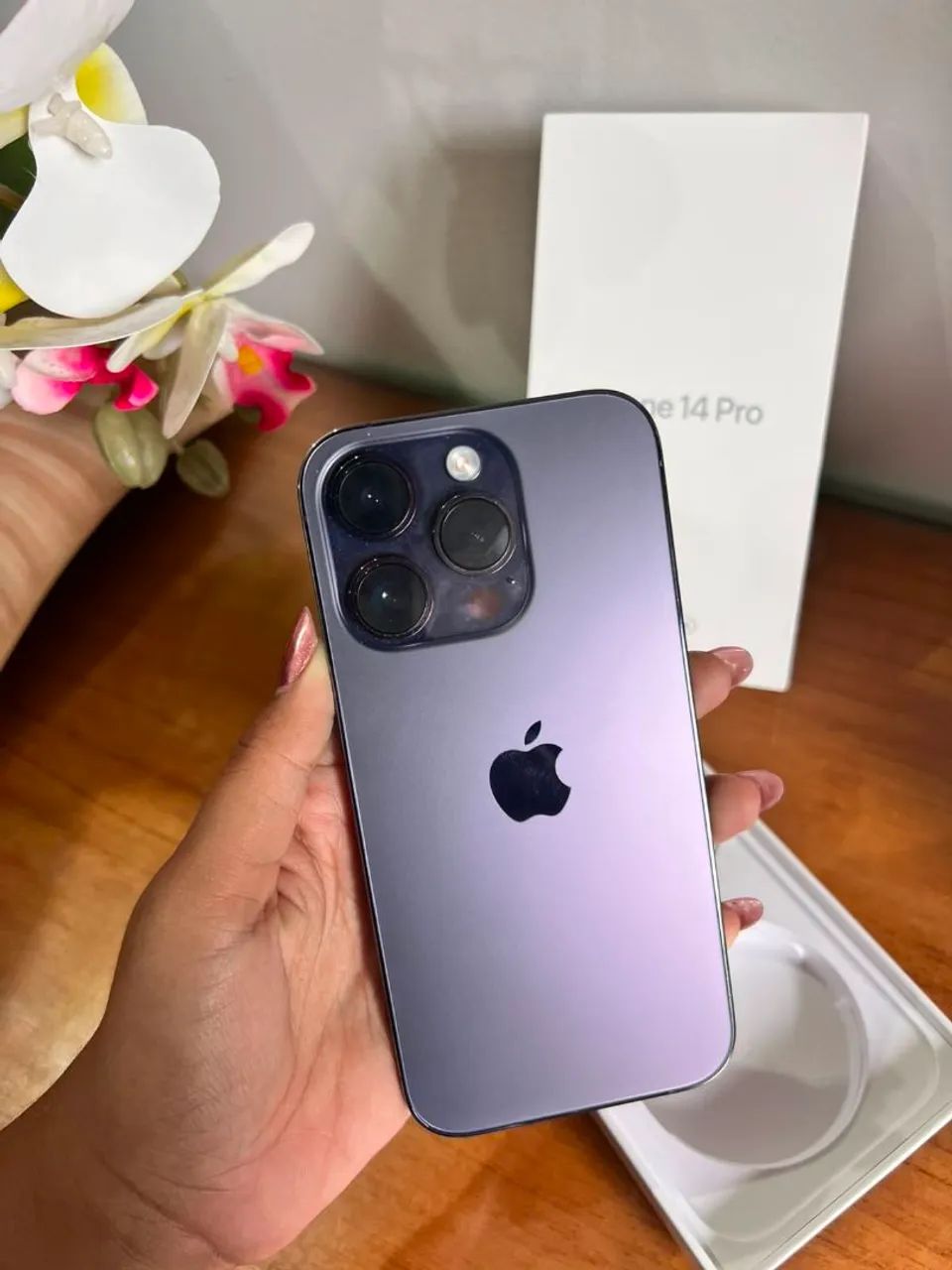 IPhone 14 Pro 128GB - Três meses de uso  - Foto 3