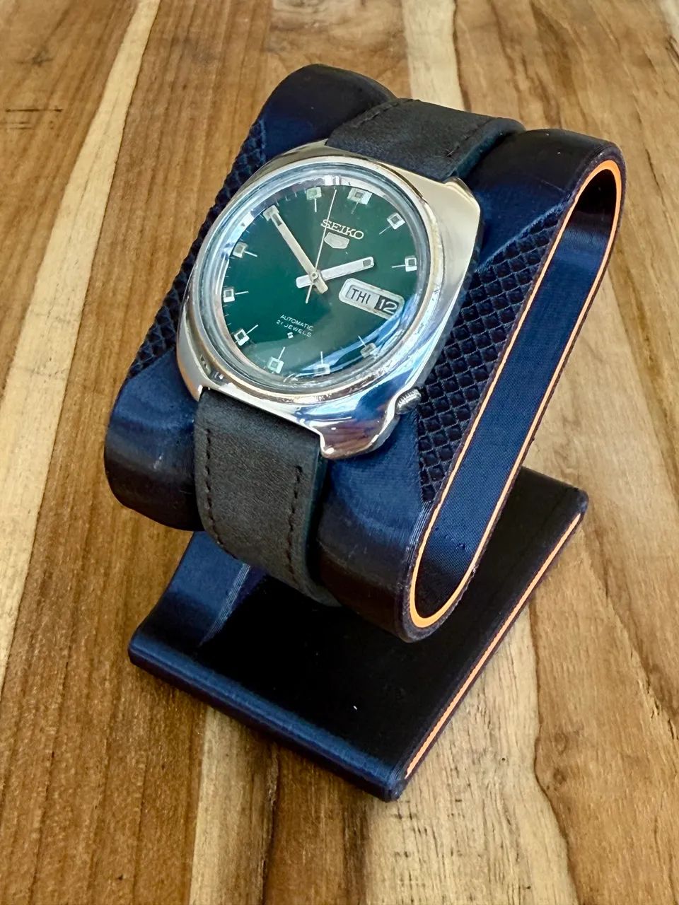 Relógio Seiko 5 Green Dial * - 1977 - Foto 2