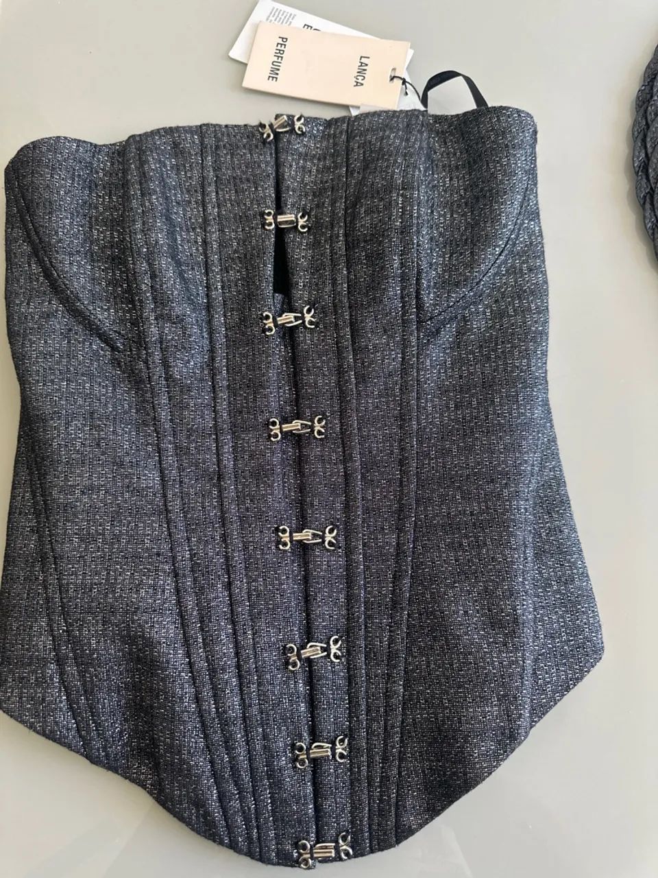 Corset Lança Perfume tomara que caia