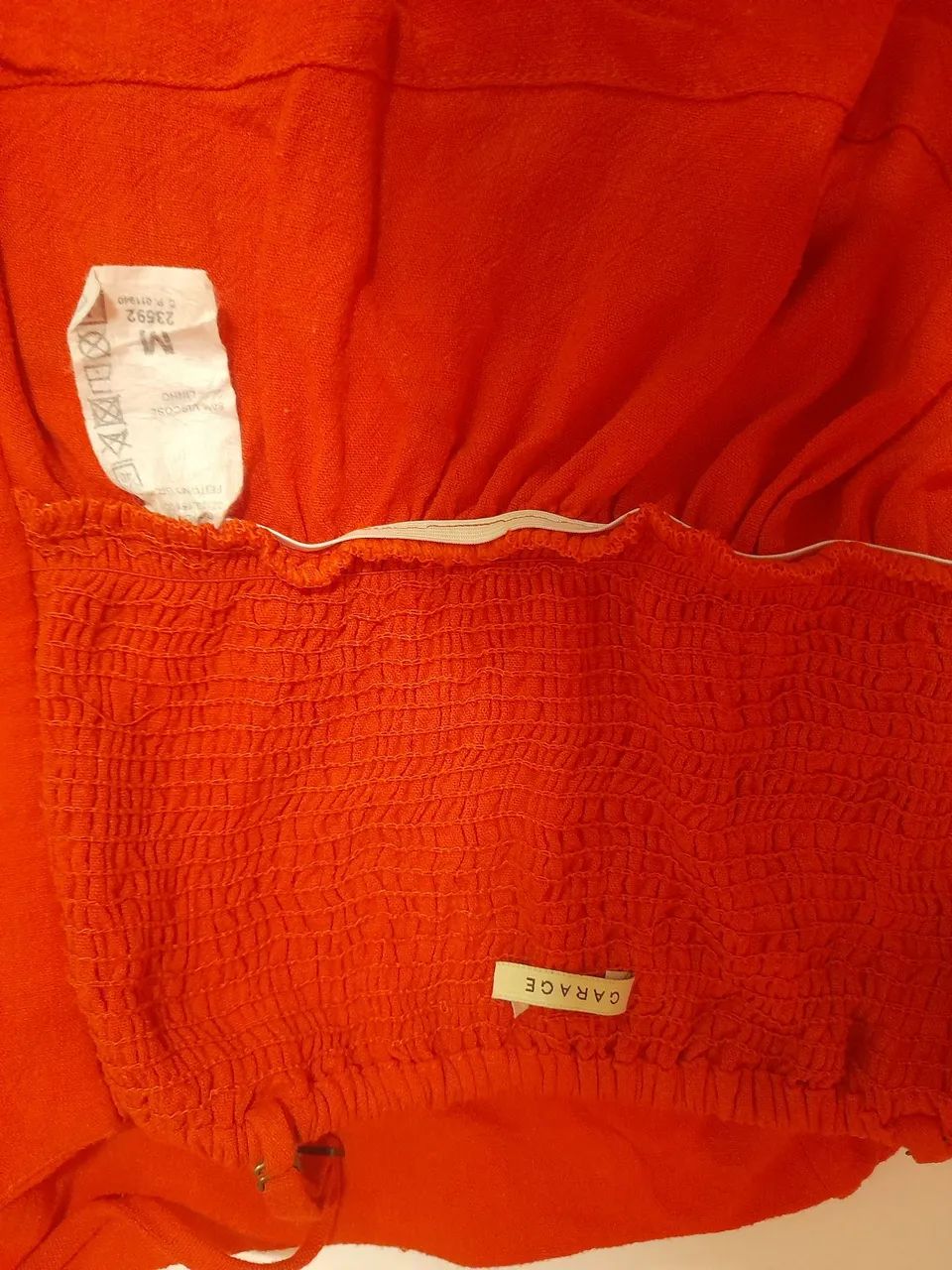 Camiseta cropped com babado GARAGE - Foto 4