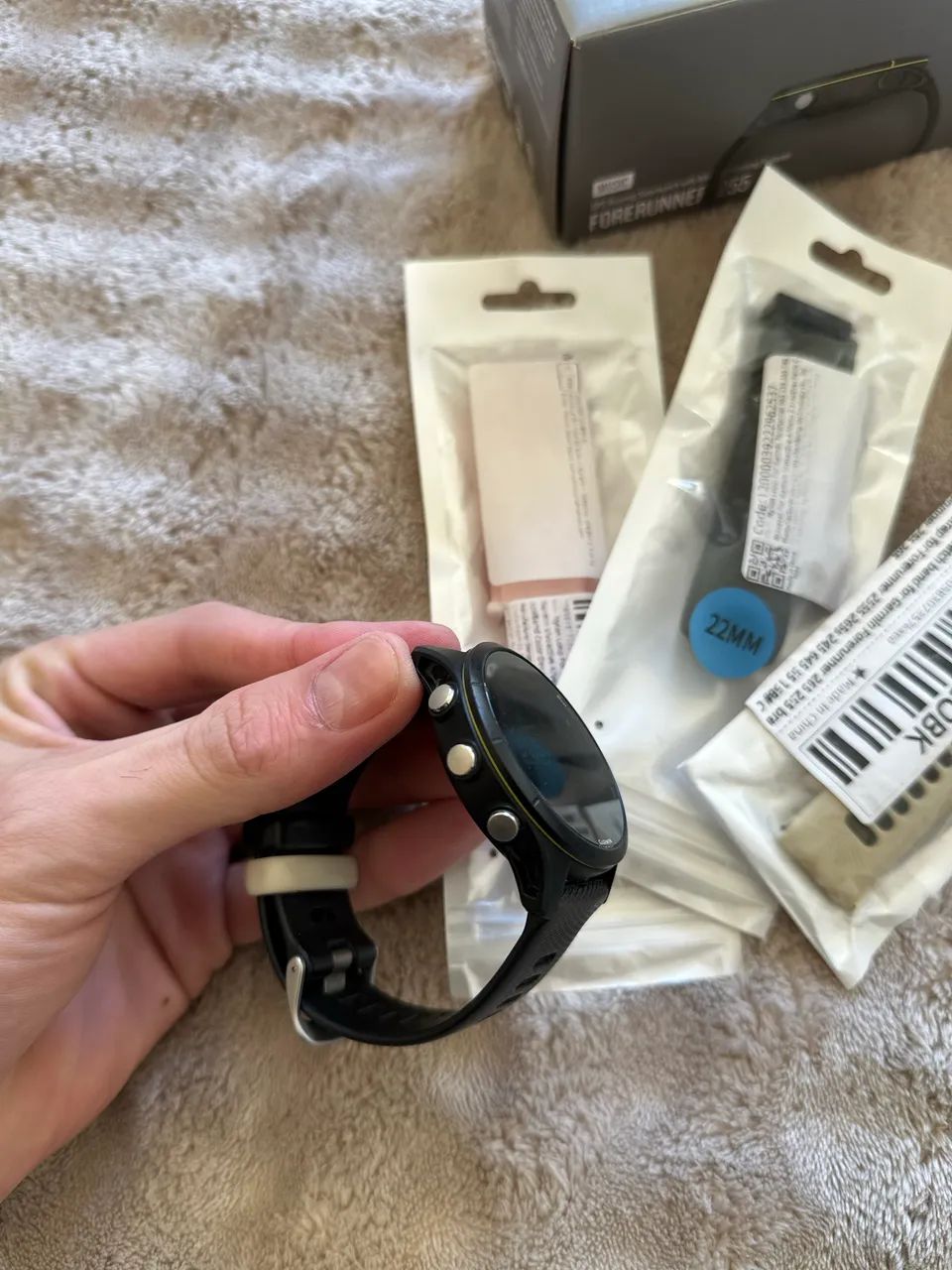 Garmin Forerunner 255 Music + 3 Pulseiras Extras + NF - Foto 5