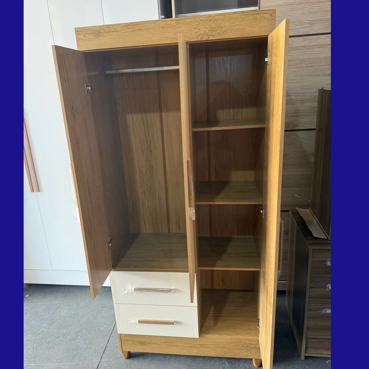 Guarda roupa de solteiro - pronta entrega  - Foto 2