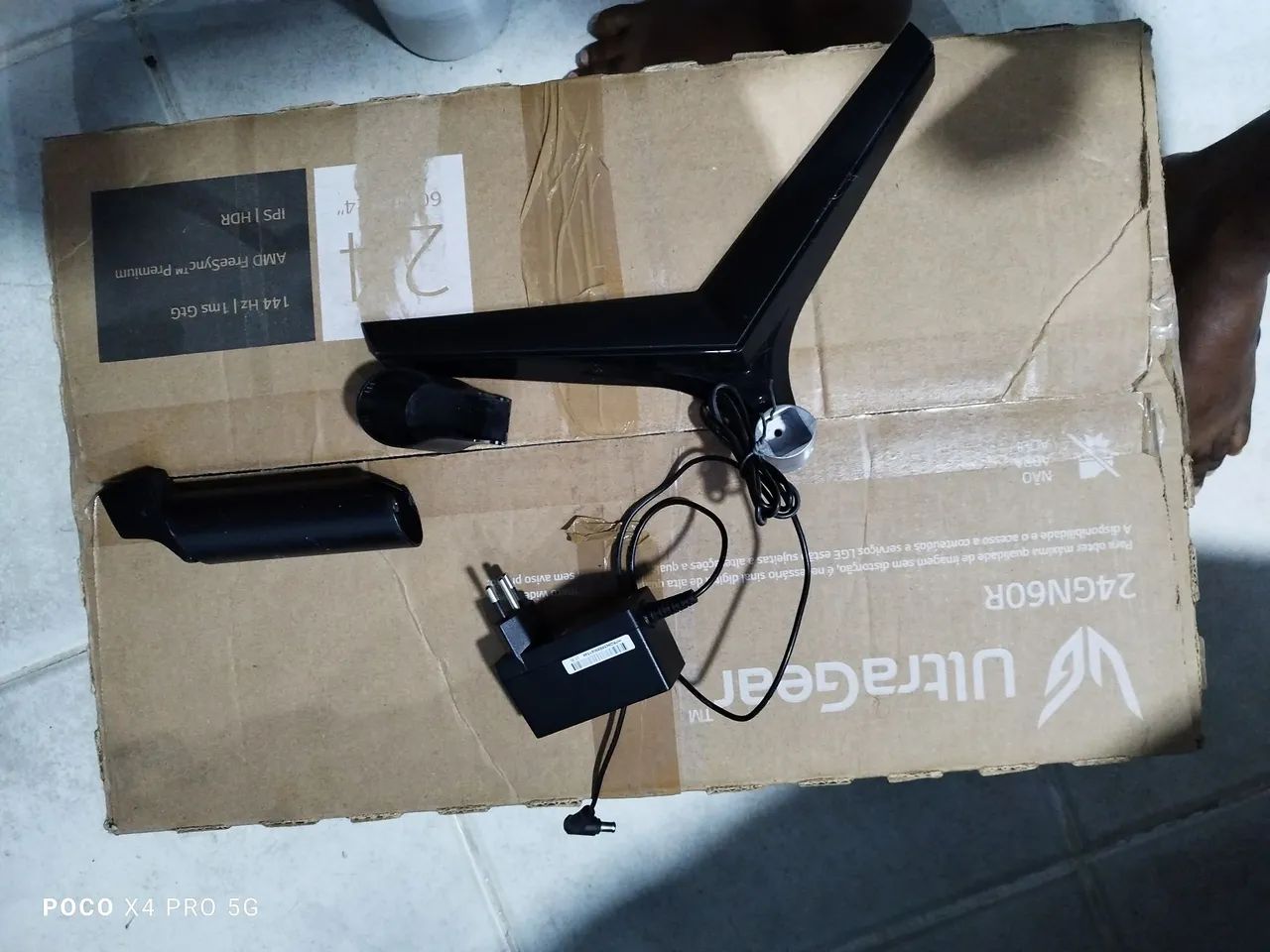 Monitor Gamer LG UltraGear 24 polegadas. - Foto 5