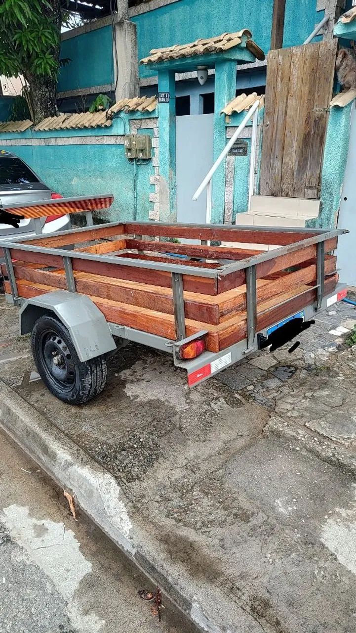 ? Carretinha reboque 2021 reforçada para venda.? - Foto 2