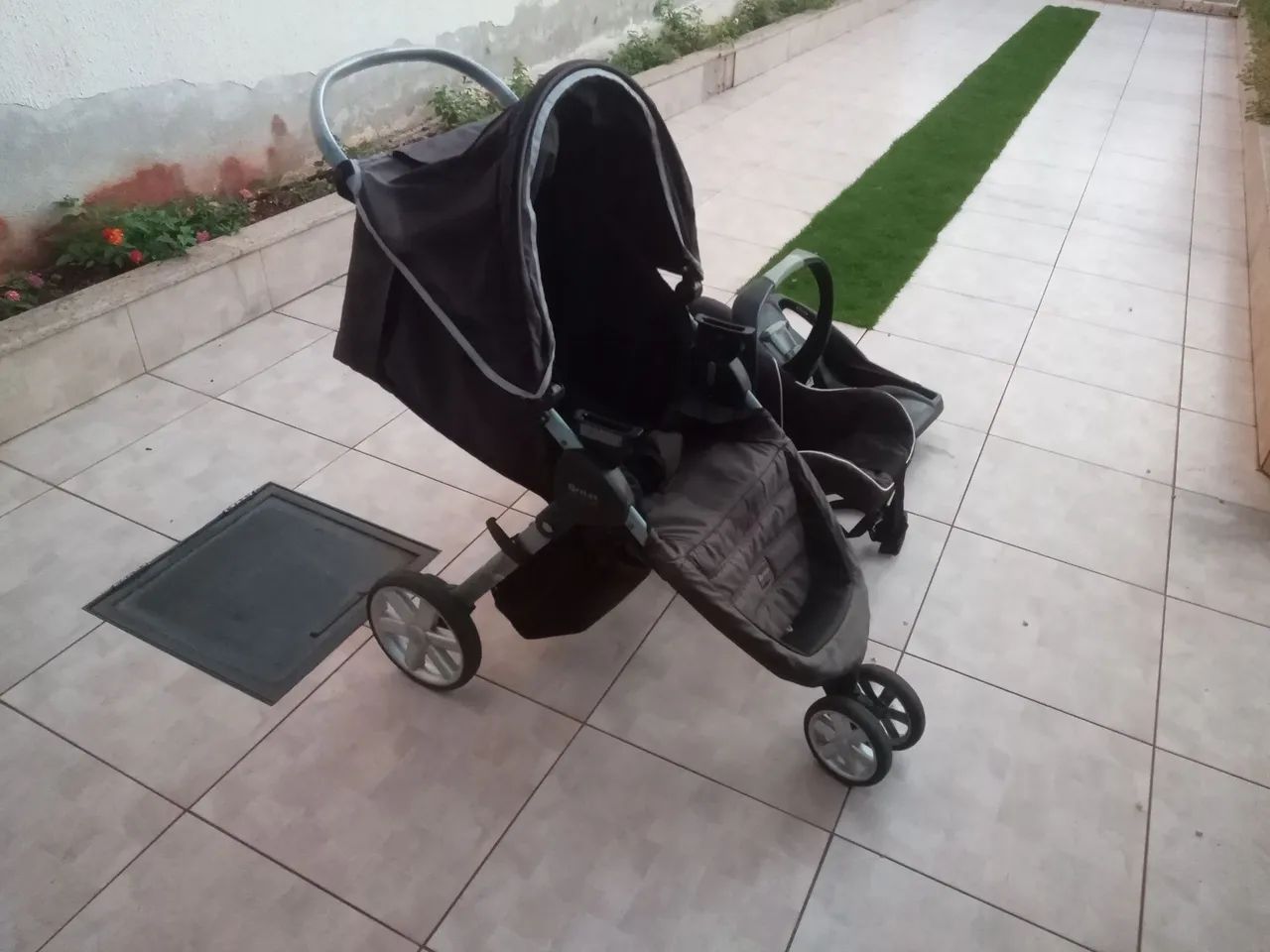 Carrinho e Bebê Conforto Britax  - Foto 2