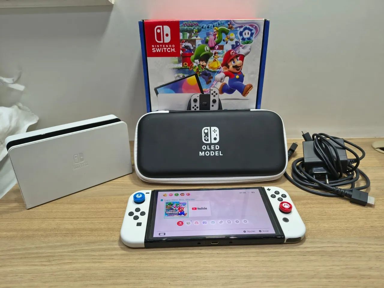 Vendo Nintendo Switch Oled Desbloqueado! - Foto 2
